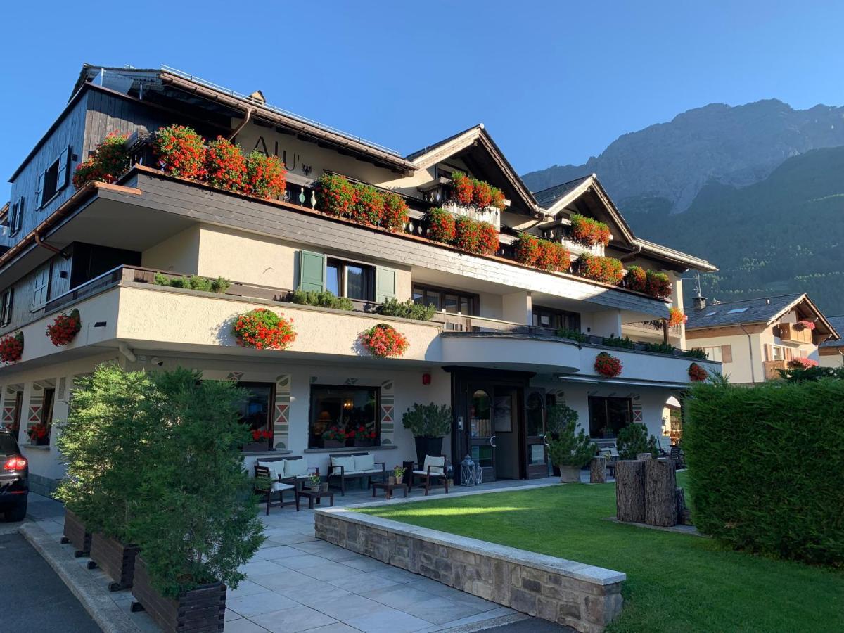 Hotel Alu Mountain Design Bormio Exteriör bild